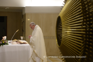 1-Meditazione quotidiana nella Cappella della Domus Sanctae Marthae: <i>Quanto e come</i>