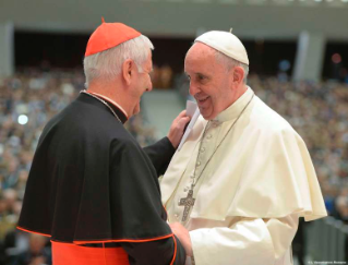 0-Udienza ai partecipanti al Congresso Mondiale promosso dalla Congregazione per l'Educazione Cattolica (degli Istituti di Studi) 