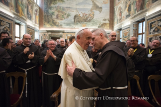 4-Udienza ai partecipanti al Capitolo Generale dell&rsquo;Ordine dei Frati Minori
