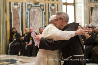 6-Udienza ai partecipanti al Capitolo Generale dell&rsquo;Ordine dei Frati Minori