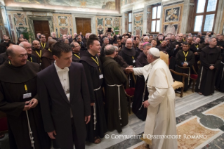 11-Udienza ai partecipanti al Capitolo Generale dell&rsquo;Ordine dei Frati Minori