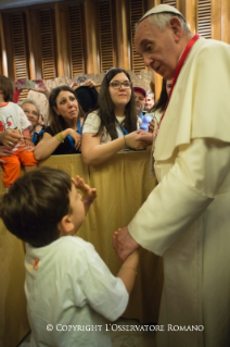 12-Incontro con i partecipanti all'Iniziativa "Il Treno dei Bambini" promossa dal Pontificio Consiglio della Cultura