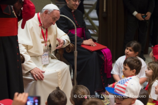13-Incontro con i partecipanti all'Iniziativa "Il Treno dei Bambini" promossa dal Pontificio Consiglio della Cultura