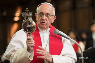 1-Visita pastoral: Encuentro con el clero, los religiosos y los di&#xe1;conos permanentes