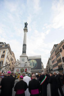 5-Immacolata Concezione della Beata Vergine Maria &ndash; Atto di venerazione all&rsquo;Immacolata