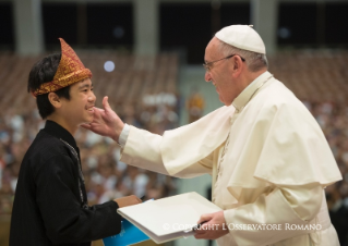 1-Udienza al Movimento Eucaristico Giovanile (MEG)