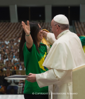 3-Udienza al Movimento Eucaristico Giovanile (MEG)