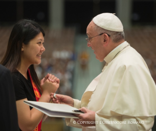 2-Udienza al Movimento Eucaristico Giovanile (MEG)