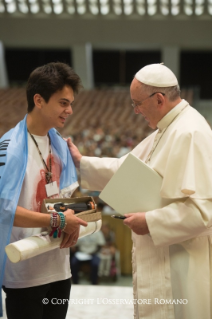 4-Udienza al Movimento Eucaristico Giovanile (MEG)