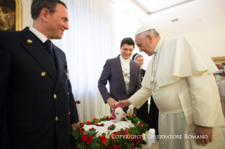 2-Presentazione degli agnelli benedetti in occasione della festa di Sant'Agnese