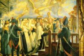 Tableau de Marius Barthelot (1925) - Cath&eacute;drale Notre-Dame d'Orange